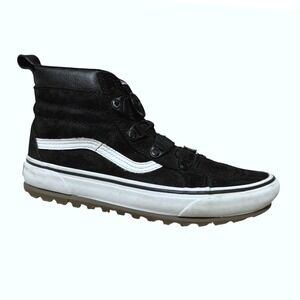Vans Sk8‎ Hi MTE BOA Black Suede High Top Skate Shoes Mens 7